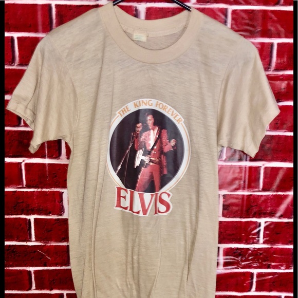 Authentic Vintage Elvis t-shirt from ‘77 - Picture 1 of 6